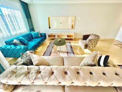 3+1 180 M2 Duplex Flat For Sale In Oba Elmaslar Apartment
